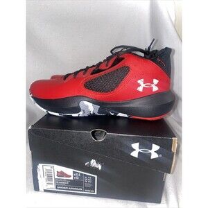 Under Armour shoe red camo Lockdown 6 Athletic gym Mens 11.5 sport